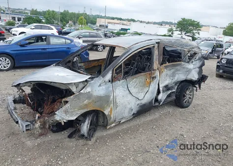 2012 Mazda Mazda5 Sport z USA, uszkodzony, nr VIN JM1CW2BL7C0116542